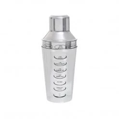Funky Chunky Furniture Silver Cocktail Shaker With Recipes