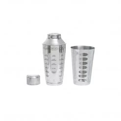 Funky Chunky Furniture Silver Cocktail Shaker With Recipes