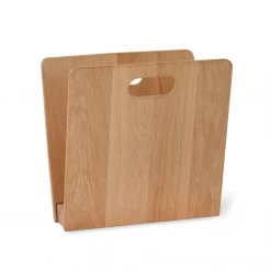 Funky Chunky Furniture Solid Oak Magazine Rack Living Room