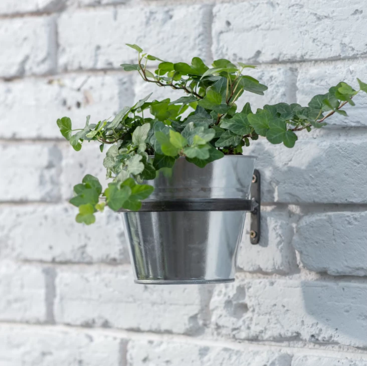 Funky Chunky Furniture Outdoor Steel Wall Pot And Holder 3 Funky Chunky Furniture Outdoor Steel Wall Pot And Holder