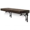 Funky Chunky Furniture Tanfield Solid Wood Shelf & Brackets - 9x2 Rustic Shelf (22.5cmx5cm) 2 Funky Chunky Furniture Tanfield Solid Wood Shelf & Brackets - 9x2 Rustic Shelf (22.5cmx5cm)