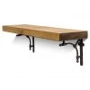 Funky Chunky Furniture Tanfield Solid Wood Shelf & Brackets - 9x2 Smooth Shelf (22cmx4.5cm) 2 Funky Chunky Furniture Tanfield Solid Wood Shelf & Brackets - 9x2 Smooth Shelf (22cmx4.5cm)