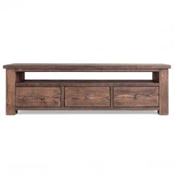 Funky Chunky Furniture Living Room Coleridge 3 Drawer TV Stand