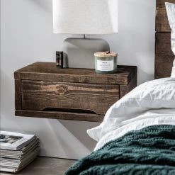 Funky Chunky Furniture Wansbeck Floating Bedside Table Bedroom 14 Funky Chunky Furniture Wansbeck Floating Bedside Table Bedroom