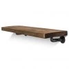 Funky Chunky Furniture Wingate Solid Wood Shelf & Brackets - 9x1.5 Rustic Shelf (22.5cmx4cm) 1 Funky Chunky Furniture Wingate Solid Wood Shelf & Brackets - 9x1.5 Rustic Shelf (22.5cmx4cm)