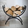 Funky Chunky Furniture Wrought Iron Log Holder Accessories 1 Funky Chunky Furniture Wrought Iron Log Holder Accessories