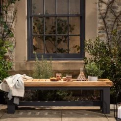 Funky Chunky Furniture Black Metal Lantern - Small Outdoor