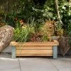 Funky Chunky Furniture Wylam Solid Oak Trough 2 Funky Chunky Furniture Wylam Solid Oak Trough