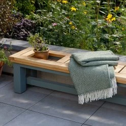 Funky Chunky Furniture Outdoor Wylam Oak Garden Bench