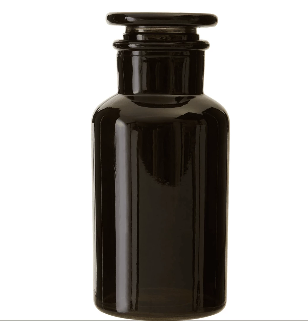 Funky Chunky Furniture Accessories Apothecary Black Bottle - Large 3 Funky Chunky Furniture Accessories Apothecary Black Bottle - Large