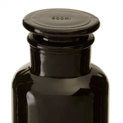Funky Chunky Furniture Accessories Apothecary Black Bottle - Large 8 Funky Chunky Furniture Accessories Apothecary Black Bottle - Large