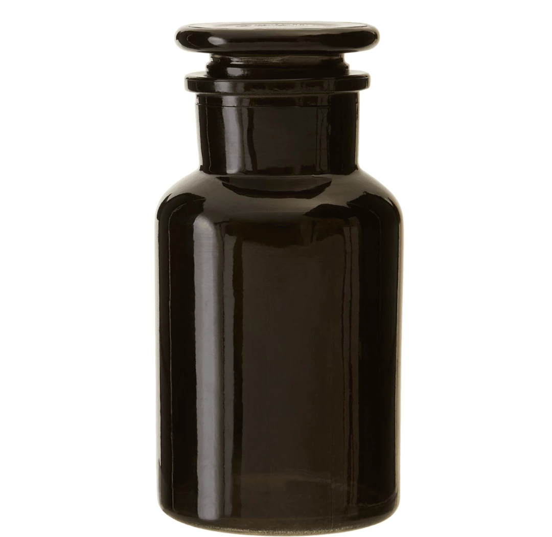 Funky Chunky Furniture Accessories Apothecary Black Bottle - Small 3 Funky Chunky Furniture Accessories Apothecary Black Bottle - Small