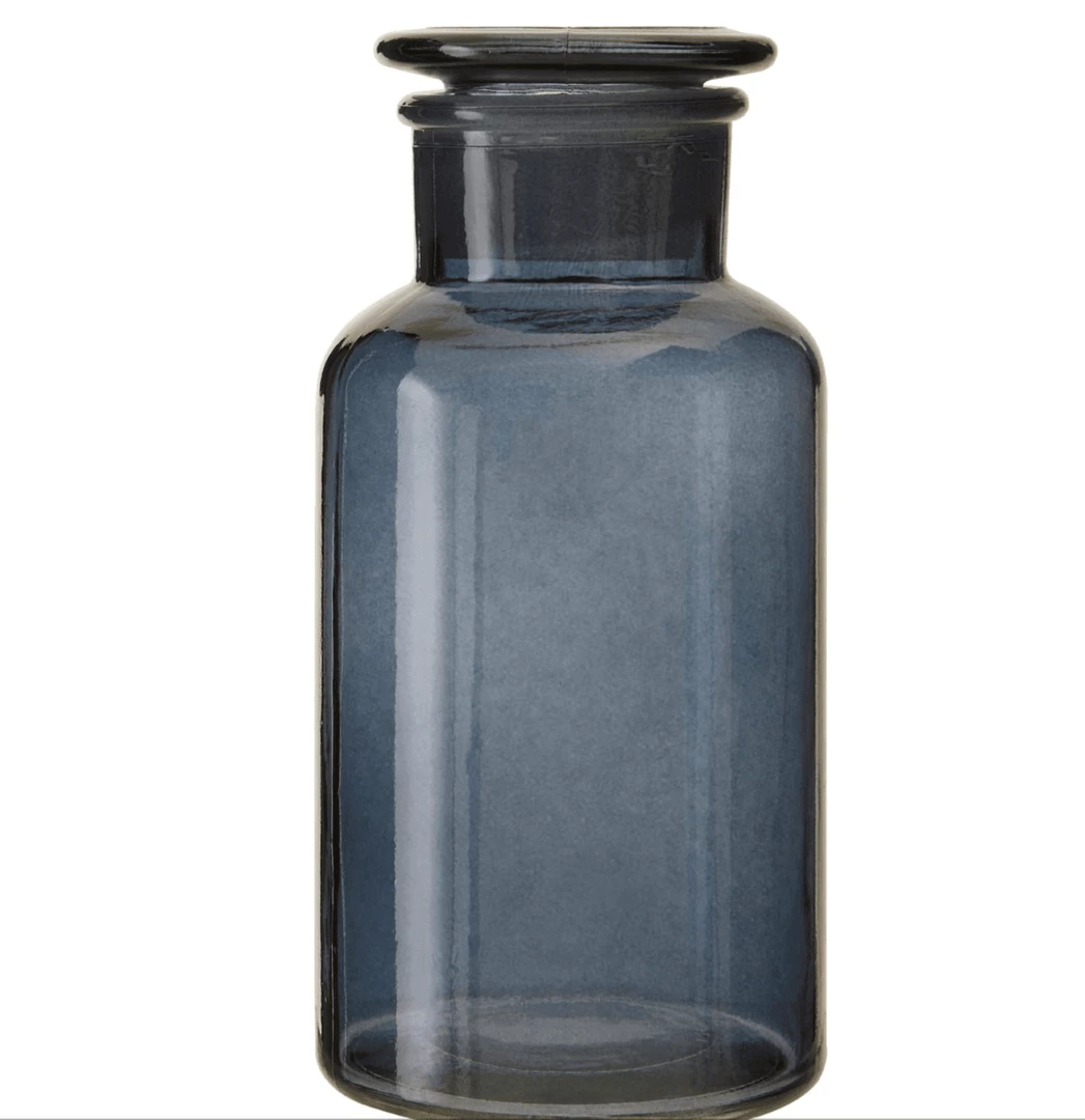 Funky Chunky Furniture Accessories Apothecary Smoke Grey Bottle - Large 3 Funky Chunky Furniture Accessories Apothecary Smoke Grey Bottle - Large