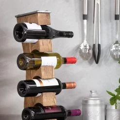 Funky Chunky Furniture Wine Racks Armstrong Wine Rack - Bench Top