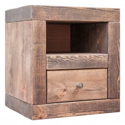 Funky Chunky Furniture Bedroom Baltic Bedside Table