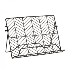 Funky Chunky Furniture Black Metal Cook Book Stand Accessories