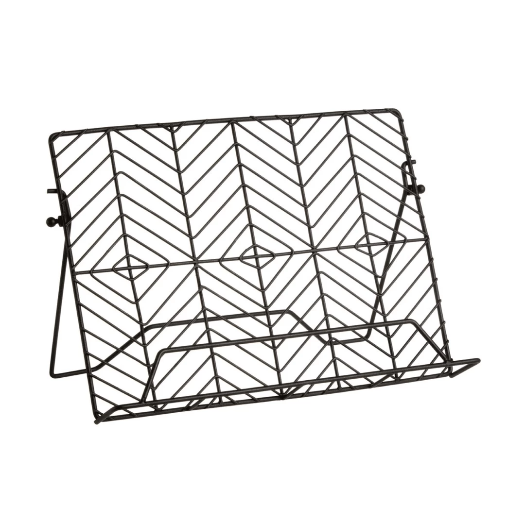 Funky Chunky Furniture Black Metal Cook Book Stand Accessories 3 Funky Chunky Furniture Black Metal Cook Book Stand Accessories