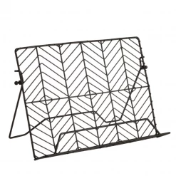 Funky Chunky Furniture Black Metal Cook Book Stand Accessories