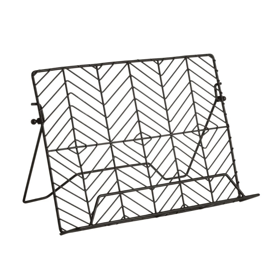 Funky Chunky Furniture Black Metal Cook Book Stand Accessories 4 Funky Chunky Furniture Black Metal Cook Book Stand Accessories