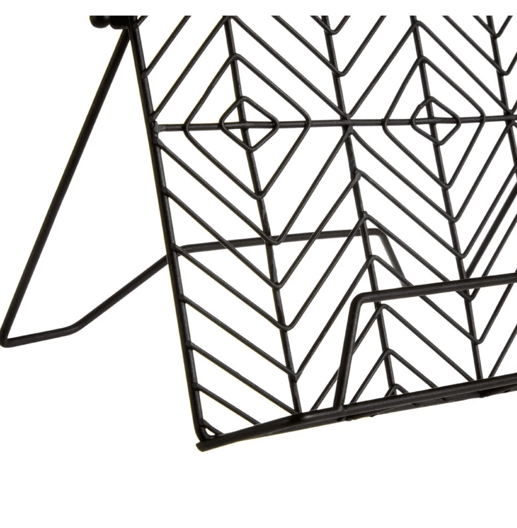 Funky Chunky Furniture Black Metal Cook Book Stand Accessories 5 Funky Chunky Furniture Black Metal Cook Book Stand Accessories