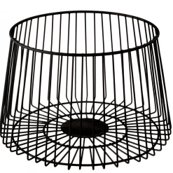 Funky Chunky Furniture Black Metal Fruit Basket