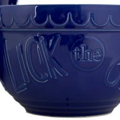 Funky Chunky Furniture Accessories Blue Stoneware Mixing Bowls