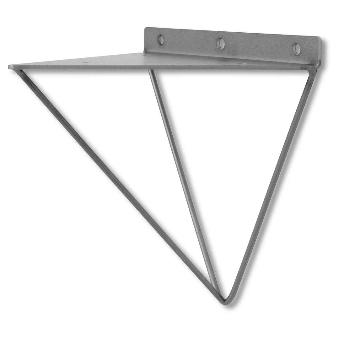 Funky Chunky Furniture Bowes Solid Wood Shelf & Raw Steel Brackets - 6x2 Rustic Shelf (15cmx5cm) All Wooden Shelving 5 Funky Chunky Furniture Bowes Solid Wood Shelf & Raw Steel Brackets - 6x2 Rustic Shelf (15cmx5cm) All Wooden Shelving