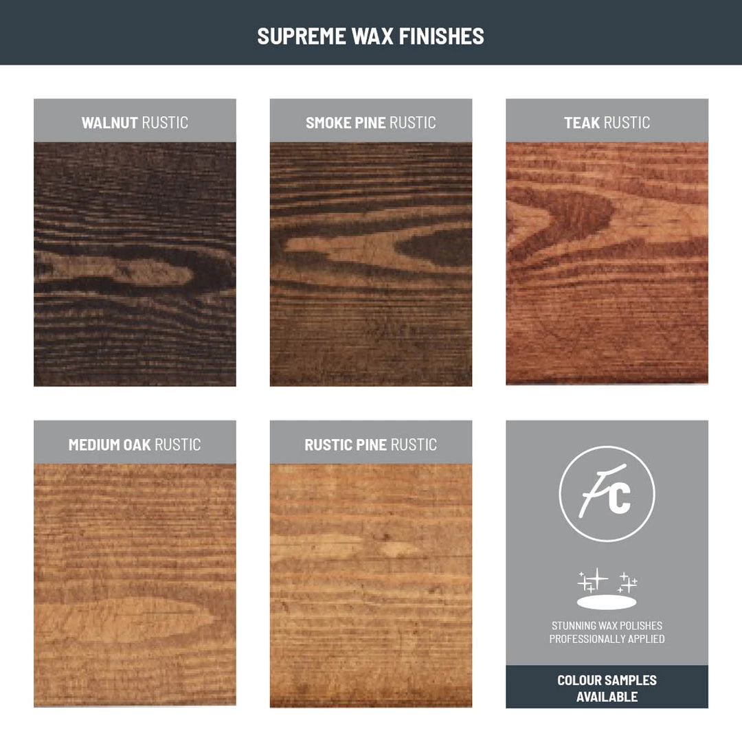 Funky Chunky Furniture Bowes Solid Wood Shelf & Raw Steel Brackets - 6x2 Rustic Shelf (15cmx5cm) All Wooden Shelving 7 Funky Chunky Furniture Bowes Solid Wood Shelf & Raw Steel Brackets - 6x2 Rustic Shelf (15cmx5cm) All Wooden Shelving