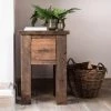 Funky Chunky Furniture Coleridge Side Table With Drawer