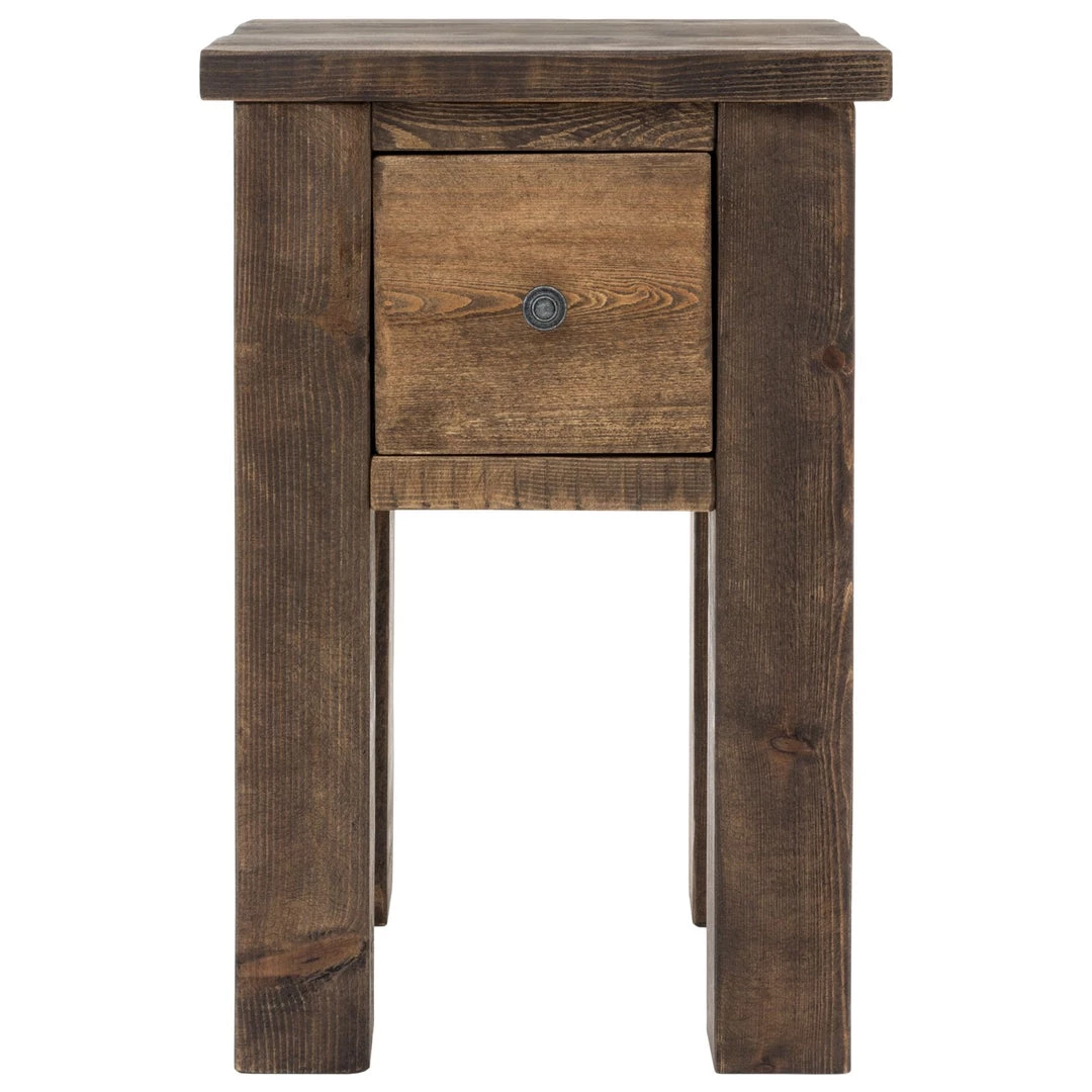 Funky Chunky Furniture Coleridge Side Table With Drawer 4 Funky Chunky Furniture Coleridge Side Table With Drawer