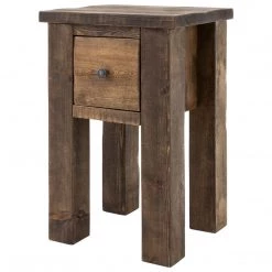 Funky Chunky Furniture Coleridge Side Table With Drawer 8 Funky Chunky Furniture Coleridge Side Table With Drawer