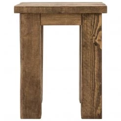 Funky Chunky Furniture Coleridge Side Table Without Shelf Living Room