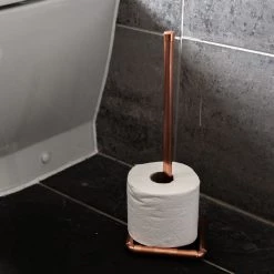 Funky Chunky Furniture Copper Toilet / Kitchen Roll Holder Accessories