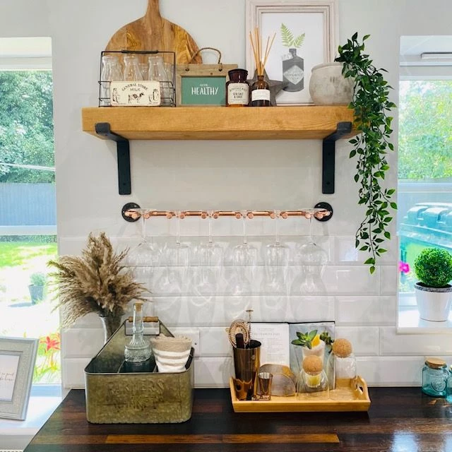 Funky Chunky Furniture Accessories Copper Wine Glass Holder 4 Funky Chunky Furniture Accessories Copper Wine Glass Holder