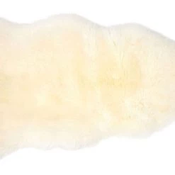 Funky Chunky Furniture Accessories Cream Sheepskin Rug