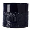 Funky Chunky Furniture Dark Blue Ceramic Planter Accessories