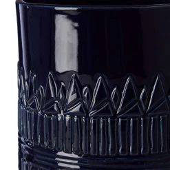 Funky Chunky Furniture Dark Blue Ceramic Planter Accessories