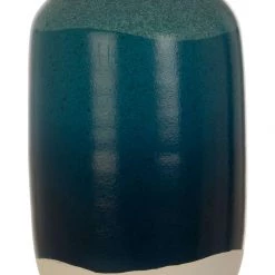 Funky Chunky Furniture Accessories Deep Blue Earthenware Vase