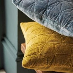 Funky Chunky Furniture Accessories Deep Blue Velvet Cushion