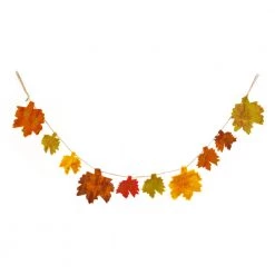 Funky Chunky Furniture Felt Autumn Leaves String Accessories