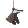 Funky Chunky Furniture Felted Wool Badger Decoration 2 Funky Chunky Furniture Felted Wool Badger Decoration
