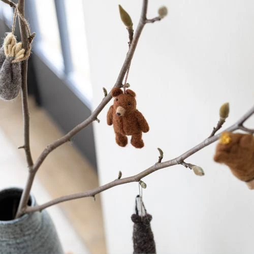 Funky Chunky Furniture Felted Wool Badger Decoration 4 Funky Chunky Furniture Felted Wool Badger Decoration