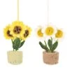 Funky Chunky Furniture Felted Wool Plant Pots Accessories