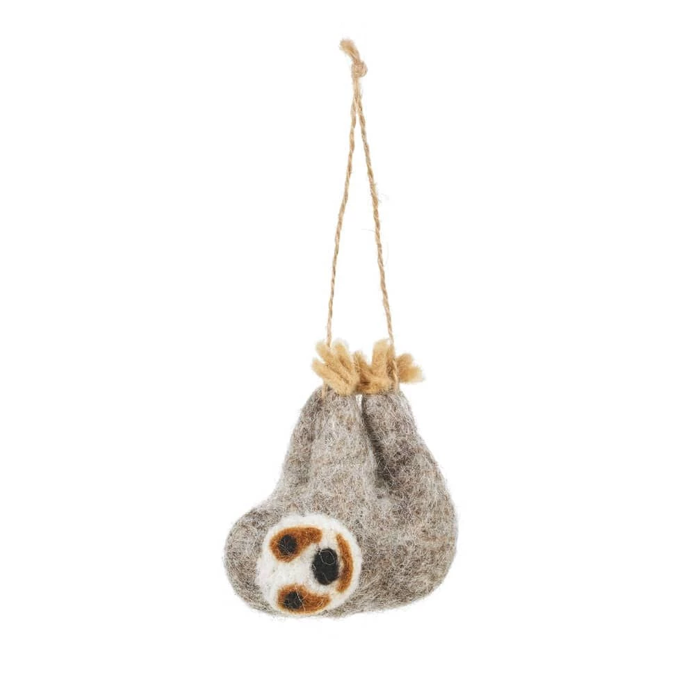 Funky Chunky Furniture Felted Wool Sloth Decoration Accessories 3 Funky Chunky Furniture Felted Wool Sloth Decoration Accessories