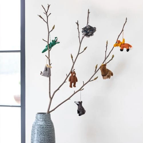 Funky Chunky Furniture Felted Wool Sloth Decoration Accessories 5 Funky Chunky Furniture Felted Wool Sloth Decoration Accessories