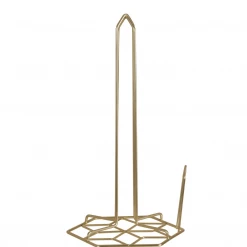 Funky Chunky Furniture Accessories Gold Metal Kitchen Roll Holder