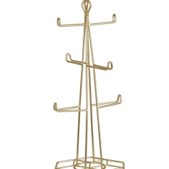 Funky Chunky Furniture Accessories Gold Metal Mug Tree