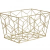Funky Chunky Furniture Gold Metal Storage Box
