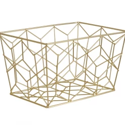 Funky Chunky Furniture Gold Metal Storage Box