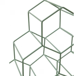 Funky Chunky Furniture Wine Racks Green Metal Wine Rack